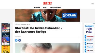 
                            12. Stor test: Se hvilke fiskeolier - der kan være farlige | BT Sundhed ...