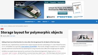 
                            5. Storage layout for polymorphic objects | Embedded