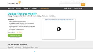 
                            10. Storage Management Software | SolarWinds