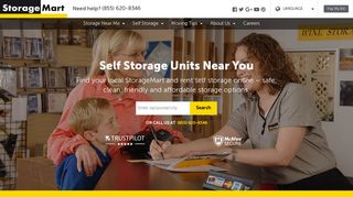 
                            8. StorageMart: Safe Self Storage Units Near You