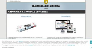 
                            8. Store – Abbonamenti - Il Giornale di Vicenza.it