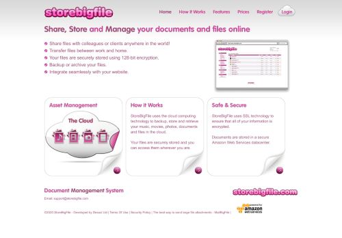 
                            2. Store Big File | Document Management & File Sharing from MailBigFile