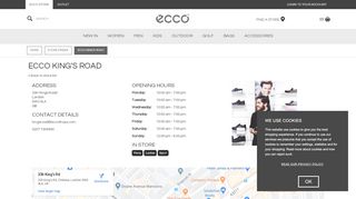 
                            11. Store Finder - ECCO King's Road