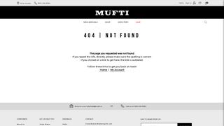 
                            13. Store Locator - Mufti