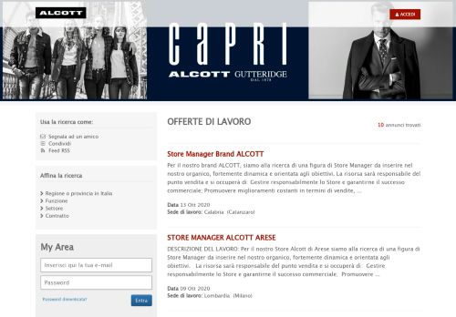 
                            3. store manager formia - Alcott - Login - HRweb