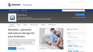 
                            2. Storebox by Swisscom (Schweiz) AG | Swisscom Marketplace