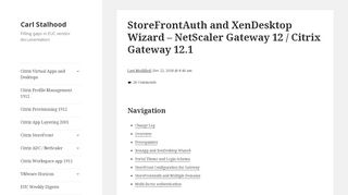 
                            10. StoreFrontAuth and XenDesktop Wizard – NetScaler Gateway 12 ...