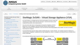 
                            12. StorMagic SvSAN Virtual Storage Appliance (VSA) | IT-Infrastruktur ...
