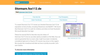 
                            12. Stormarn.fox112.de review. Is Stormarn.fox112 legit and safe?