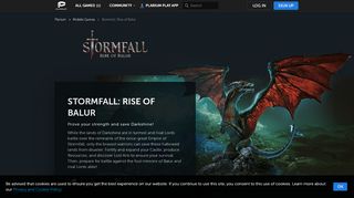 
                            1. Stormfall: Rise of Balur for iOS & Android - Plarium