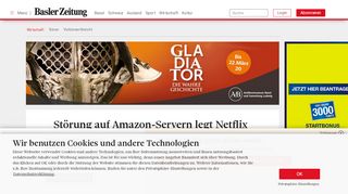 
                            7. Störung auf Amazon-Servern legt Netflix lahm - News Wirtschaft ...