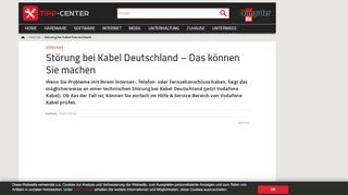 
                            7. Störung bei Kabel Deutschland | TippCenter