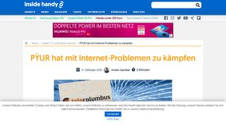 
                            12. Störung bei Tele Columbus und Wilhelm.tel: PŸUR mit Netzproblemen