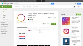 
                            4. Story Saver for Instagram - Story Assistant - Apps on Google Play