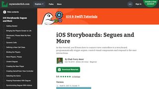 
                            5. Storyboards Tutorial for iOS: Part 2 | raywenderlich.com