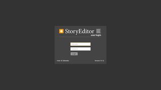 
                            1. StoryEditor - Login