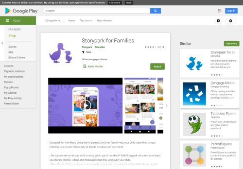 
                            7. Storypark for Families - Google Play のアプリ