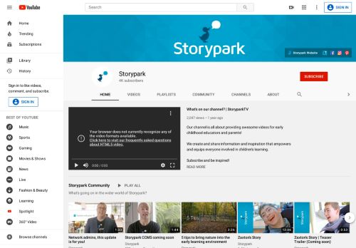 
                            9. Storypark - YouTube