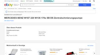 
                            11. Stoßstange hinten Mercedes Benz 170 S Sb DS SBC 220 BC W136 ...