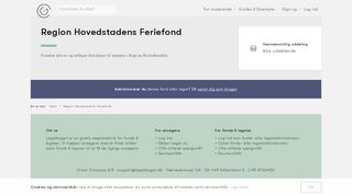 
                            8. Støtteområder 2019: Region Hovedstadens Feriefond ⇒ Legatbogen.dk