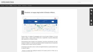 
                            8. Stradarte: la mappa degli artisti di Strada a Milano | DREAMKOMA