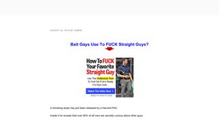 
                            7. Straight Bait Review – Sleeping With Straight Guys – Straight Bait ...