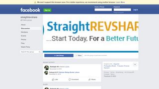 
                            6. straightrevshare Public Group | Facebook