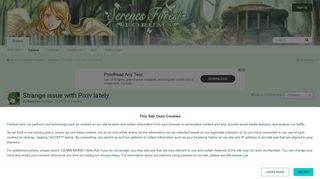 
                            6. Strange issue with Pixiv lately - General - Serenes Forest Forums