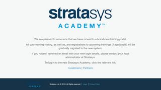 
                            7. Stratasys LMS - Platform - Login - Stratasys Academy