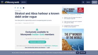 
                            7. Stratcol and Absa harbour a known debit order rogue - Moneyweb