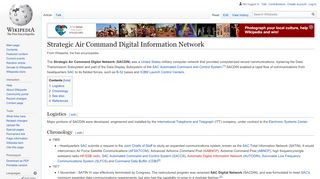 
                            11. Strategic Air Command Digital Information Network - Wikipedia