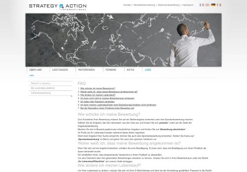 
                            3. Strategy & Action International - häufig gestellte Fragen