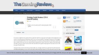 
                            10. Strategy Guide Review: GTA V (GamerGuides) | TheGamingReview.com