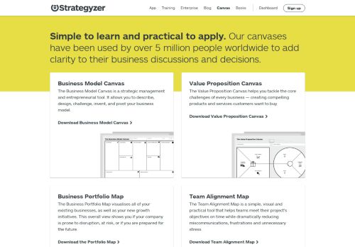 
                            2. Strategyzer | Canvases