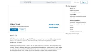 
                            13. STRATO AG | LinkedIn