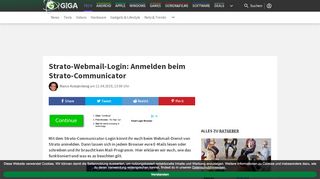 
                            4. Strato Communicator Login: Anmelden für Webmail – GIGA