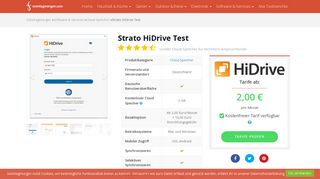 
                            6. Strato HiDrive Test 2019 - Sonntagmorgen.com