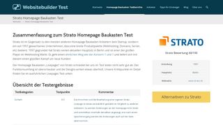 
                            13. Strato Homepage Baukasten Test 2018 | Vor- und Nachteile auf einen ...