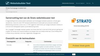 
                            6. Strato homepage module test - Websitebuilder-Test.com