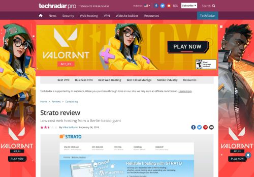 
                            6. Strato review | TechRadar