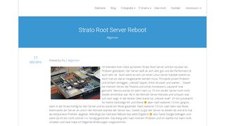 
                            11. Strato Root Server Reboot -