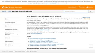 
                            3. STRATO zeigt die Vorteile eines IMAP-Mail-Kontos auf