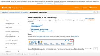 
                            7. STRATO's klantenlogin: de belangrijkste functies - Strato.nl