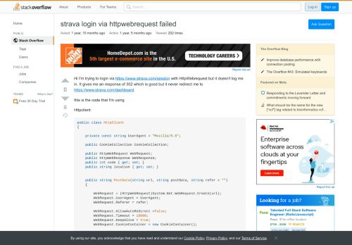 
                            8. strava login via httpwebrequest failed - Stack Overflow