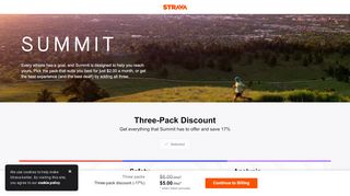 
                            5. Strava Summit | Choose Packs