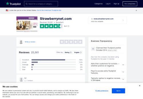 
                            8. Strawberrynet.com Reviews | Read Customer Service Reviews of ...