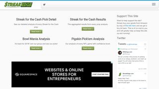 
                            8. Streak Edge - Streak for the Cash Pick Analytics