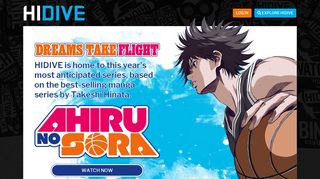 
                            2. Stream Anime & More with HIDIVE