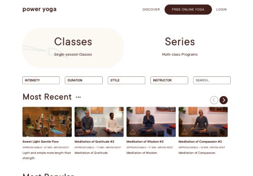 
                            6. Stream the Best Online Yoga Videos & Classes: Workout at Home