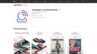 
                            4. Streamago - Live Broadcasting on the App Store - iTunes - Apple